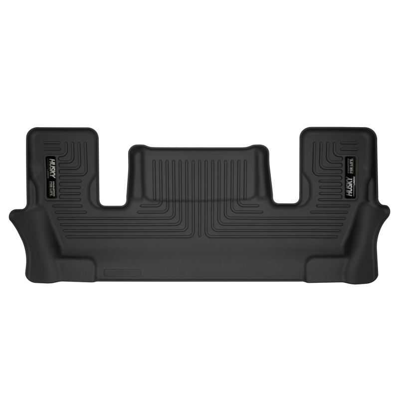 Ford Explorer Floor Liners - Rear - Husky Liners - X-act Contour - Black - 2020